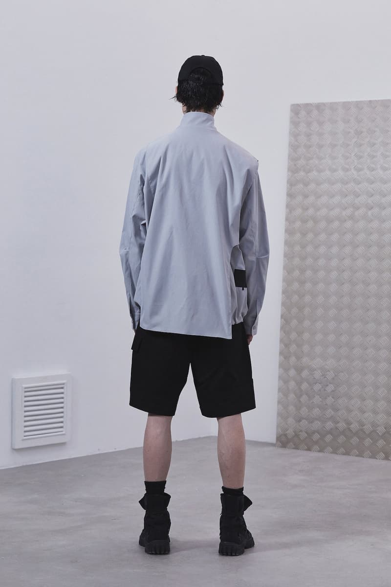 ROARINGWILD Returns to Basics Colors for SS21 "ECHO CHAMBER" spring/summer 2021 lookbook chinese streetwear brand black grey white