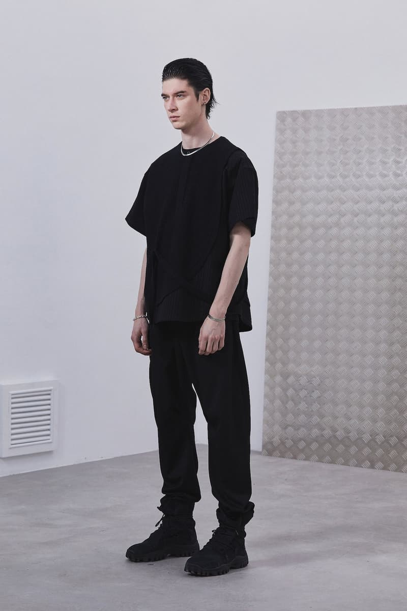 ROARINGWILD Returns to Basics Colors for SS21 "ECHO CHAMBER" spring/summer 2021 lookbook chinese streetwear brand black grey white