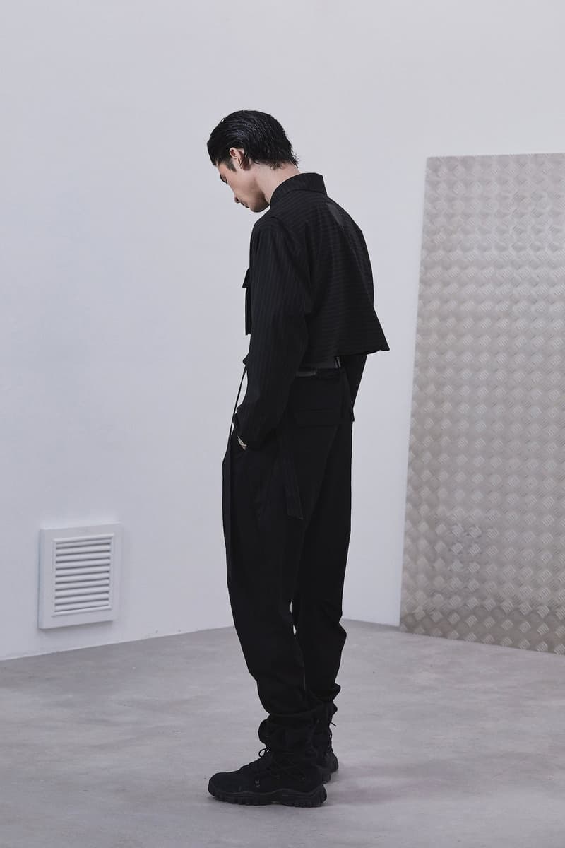 ROARINGWILD Returns to Basics Colors for SS21 "ECHO CHAMBER" spring/summer 2021 lookbook chinese streetwear brand black grey white