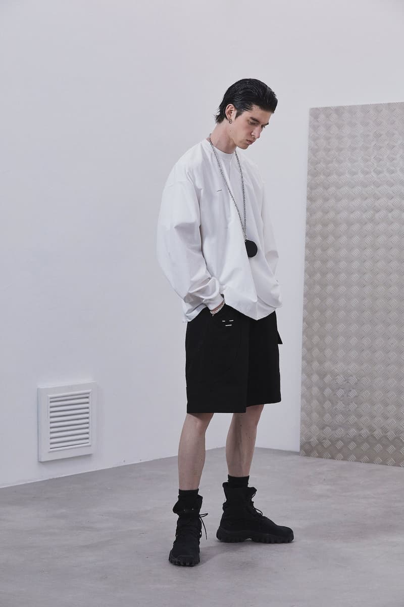 ROARINGWILD Returns to Basics Colors for SS21 "ECHO CHAMBER" spring/summer 2021 lookbook chinese streetwear brand black grey white