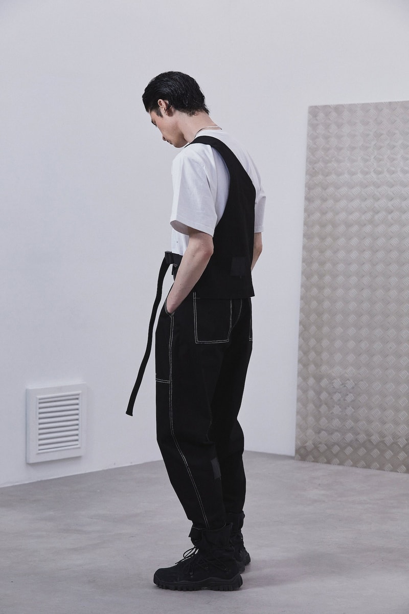 ROARINGWILD Returns to Basics Colors for SS21 "ECHO CHAMBER" spring/summer 2021 lookbook chinese streetwear brand black grey white