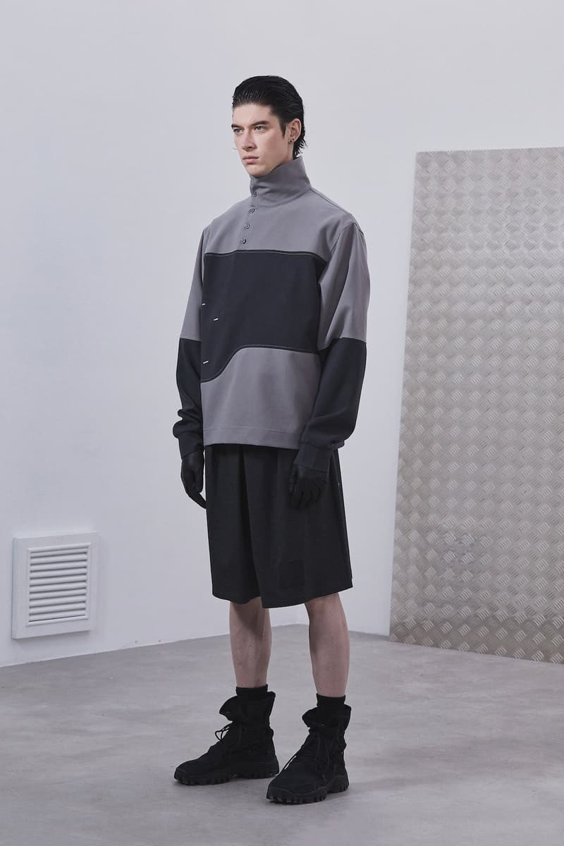 ROARINGWILD Returns to Basics Colors for SS21 "ECHO CHAMBER" spring/summer 2021 lookbook chinese streetwear brand black grey white