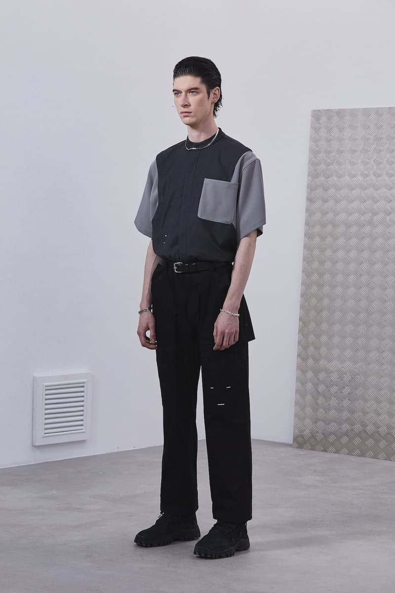 ROARINGWILD Returns to Basics Colors for SS21 "ECHO CHAMBER" spring/summer 2021 lookbook chinese streetwear brand black grey white