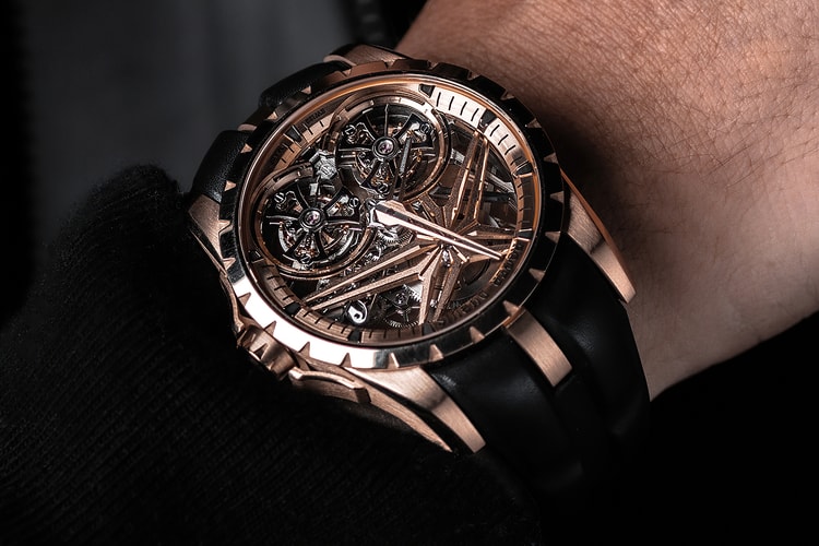 Roger Dubuis Graces Its Excalibur With a Double Flying Tourbillon