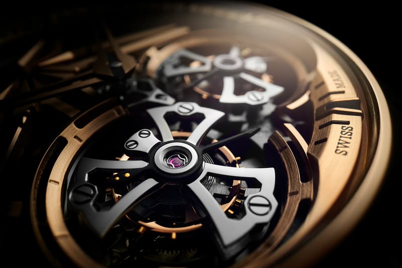 roger dubuis haute horlogerie excalibur double flying tourbillon white pink gold limited edition watches timepieces accessories
