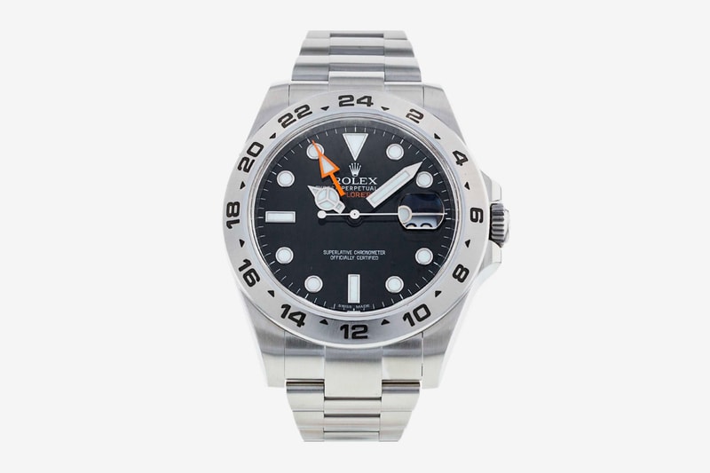 Take a Look at This Rare Rolex Explorer II 216570 "Attack Helicopter" Prince Harry Apache watches accessories 