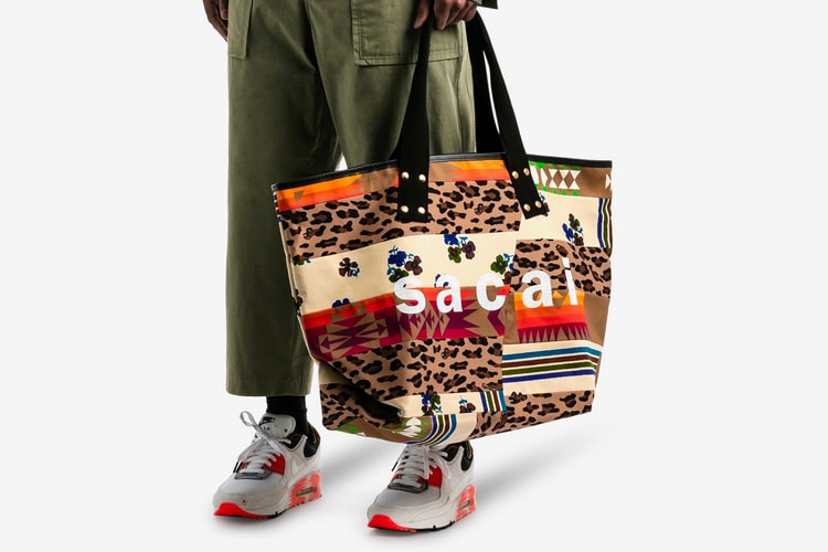 sacai's SS21 Tote Bags Include Patchwork Ode to Hank Willis Thomas