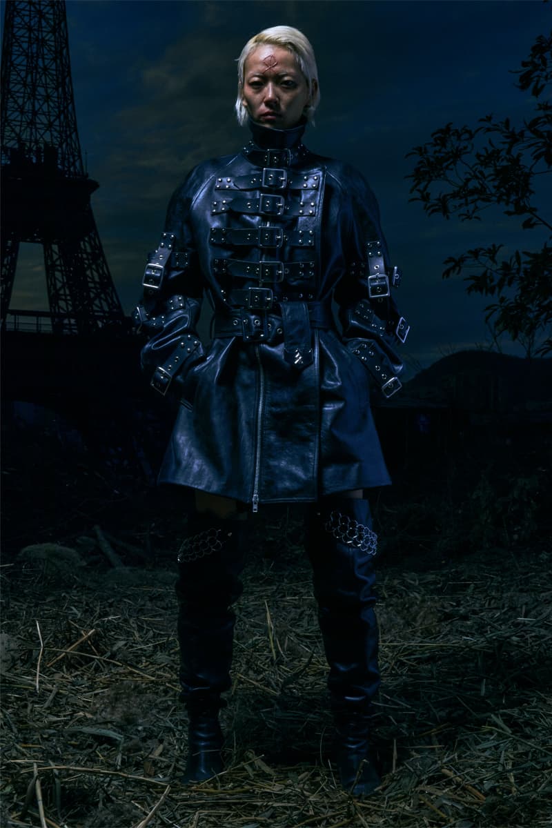 SANKUANZ FW21 Collection Lookbook Paris Fashion Week Fall Winter 2021 Shangguan Zhe Chinese Eiffel Tower 