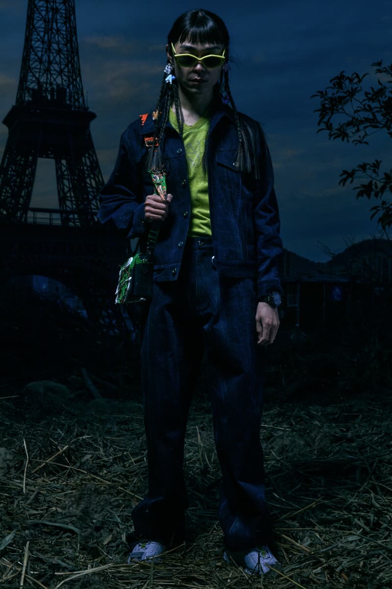 SANKUANZ FW21 Collection Lookbook Paris Fashion Week Fall Winter 2021 Shangguan Zhe Chinese Eiffel Tower