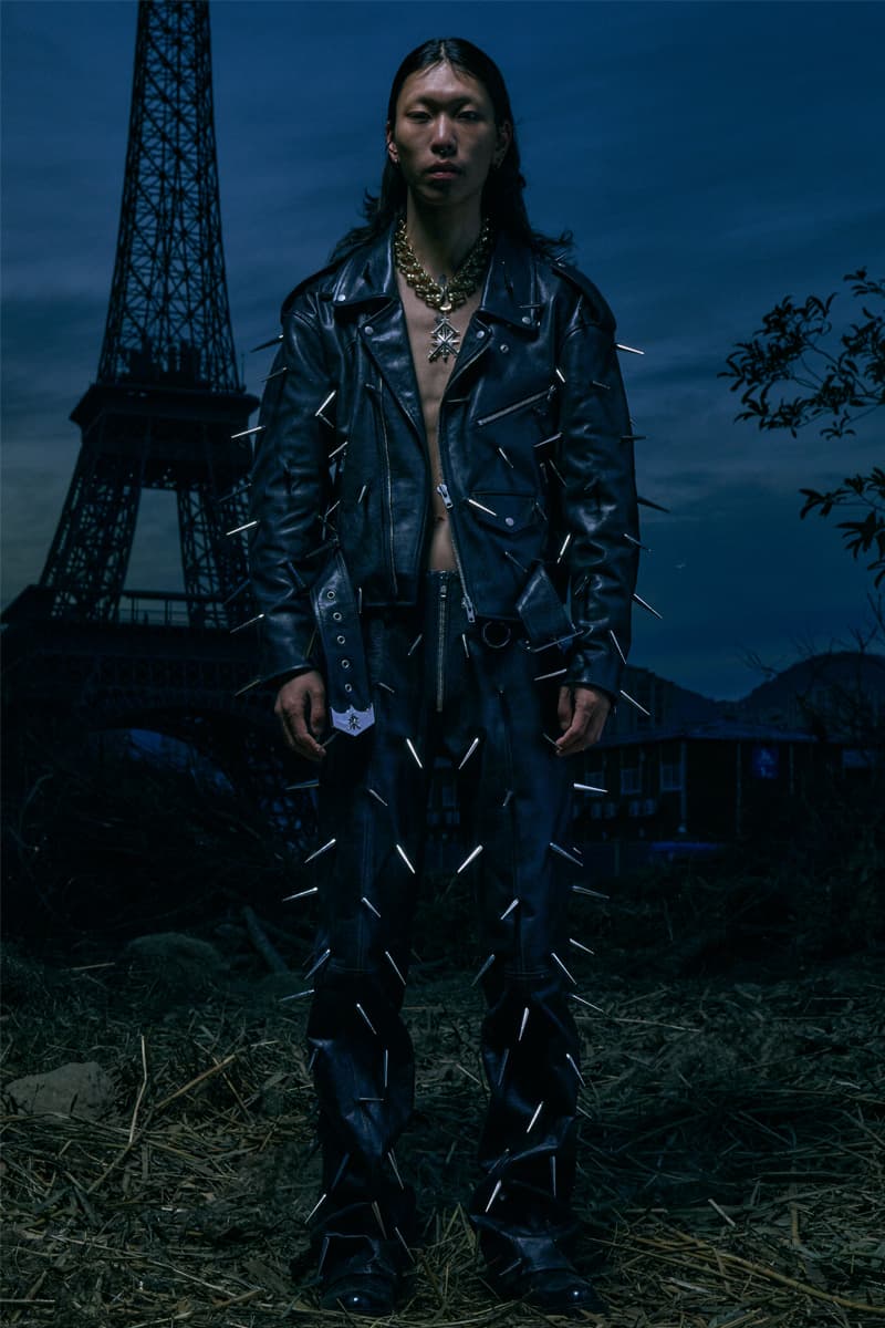 SANKUANZ FW21 Collection Lookbook Paris Fashion Week Fall Winter 2021 Shangguan Zhe Chinese Eiffel Tower 