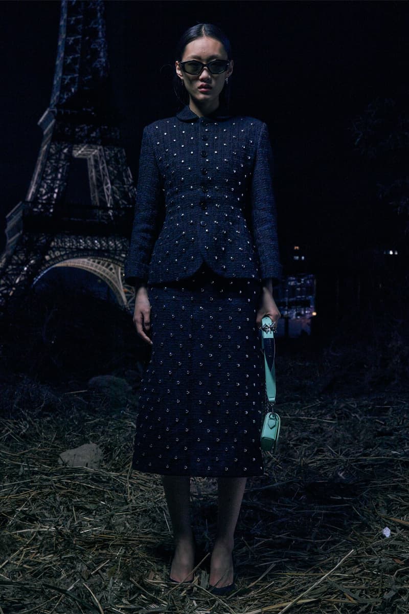 SANKUANZ FW21 Collection Lookbook Paris Fashion Week Fall Winter 2021 Shangguan Zhe Chinese Eiffel Tower