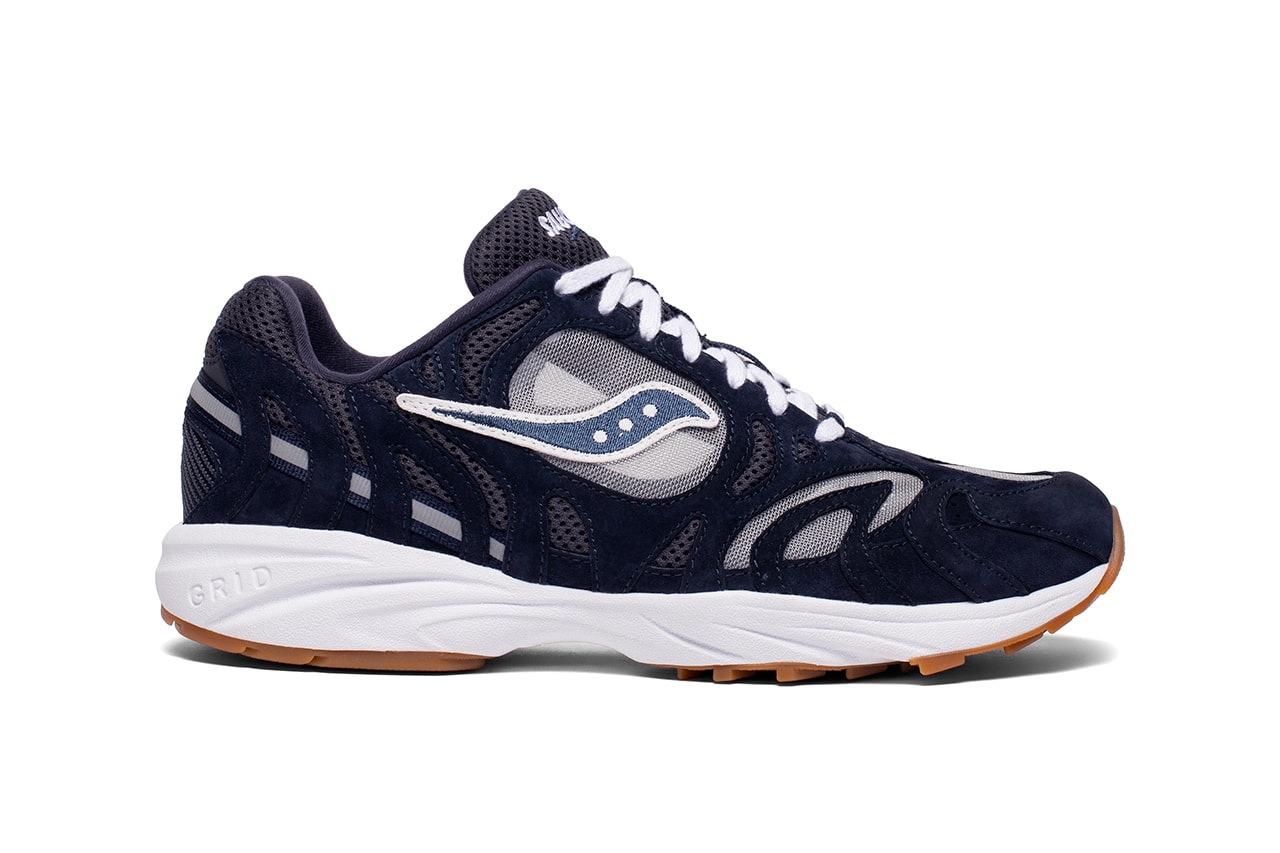 saucony grid azura 2000 ss21 colorways release info silver iridescent navy beige tan white photos store list buying guide
