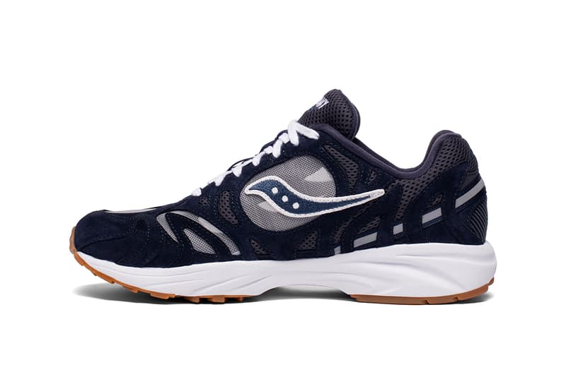 saucony grid azura 2000 ss21 colorways release info silver iridescent navy beige tan white photos store list buying guide