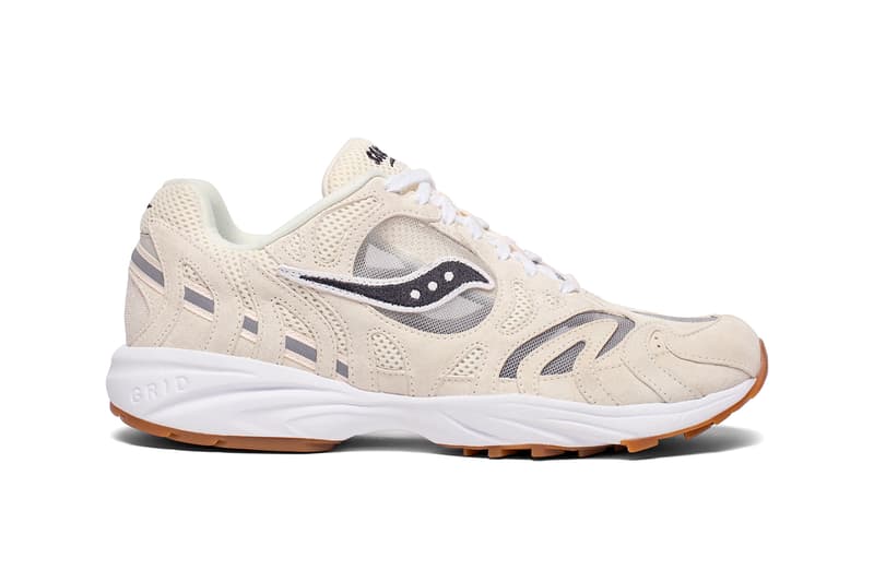 saucony grid azura 2000 ss21 colorways release info silver iridescent navy beige tan white photos store list buying guide