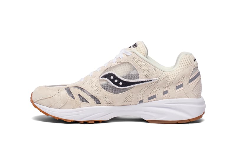 saucony grid azura 2000 ss21 colorways release info silver iridescent navy beige tan white photos store list buying guide