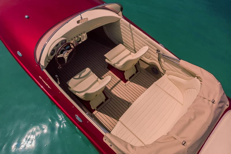 seven seas yachts boats hermes speedster dayboat electric sailing battery 1959 porsche 356