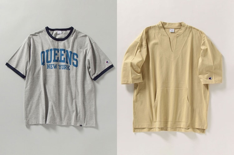 SHIPS x Champion SS21 Exclusives Include Vintage Sportswear and Tunic Shirts