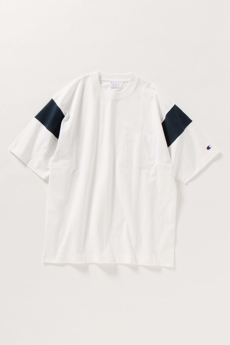 SHIPS x Champion SS21 Exclusive Shirts, Pants sweater football tee japan spring summer 2021 reverse weave vintage sportswear graphic retailer store website reverse weave pants