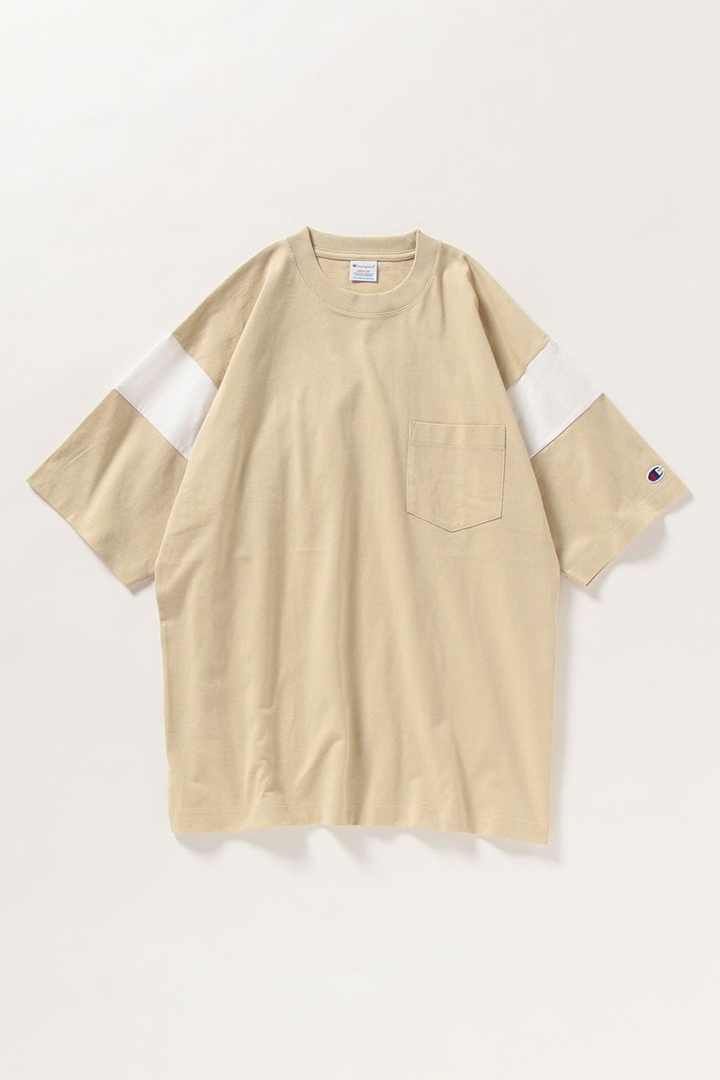 SHIPS x Champion SS21 Exclusive Shirts, Pants sweater football tee japan spring summer 2021 reverse weave vintage sportswear graphic retailer store website reverse weave pants