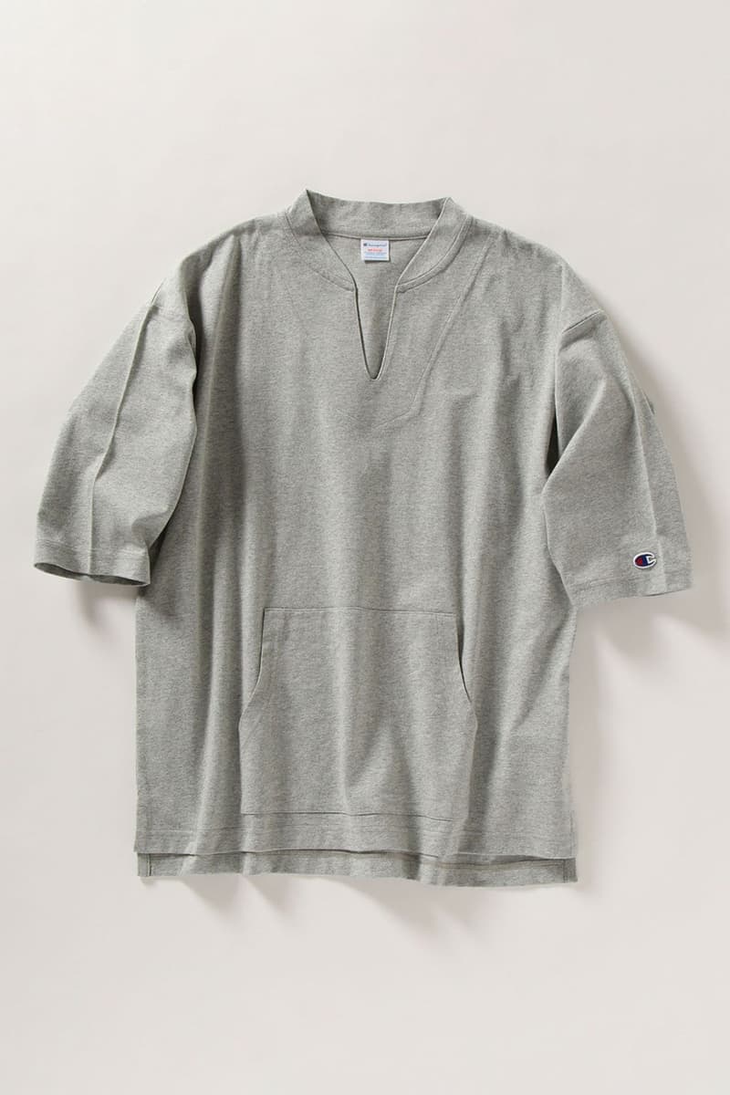 SHIPS x Champion SS21 Exclusive Shirts, Pants sweater football tee japan spring summer 2021 reverse weave vintage sportswear graphic retailer store website reverse weave pants