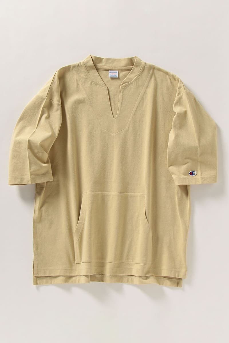 SHIPS x Champion SS21 Exclusive Shirts, Pants sweater football tee japan spring summer 2021 reverse weave vintage sportswear graphic retailer store website reverse weave pants