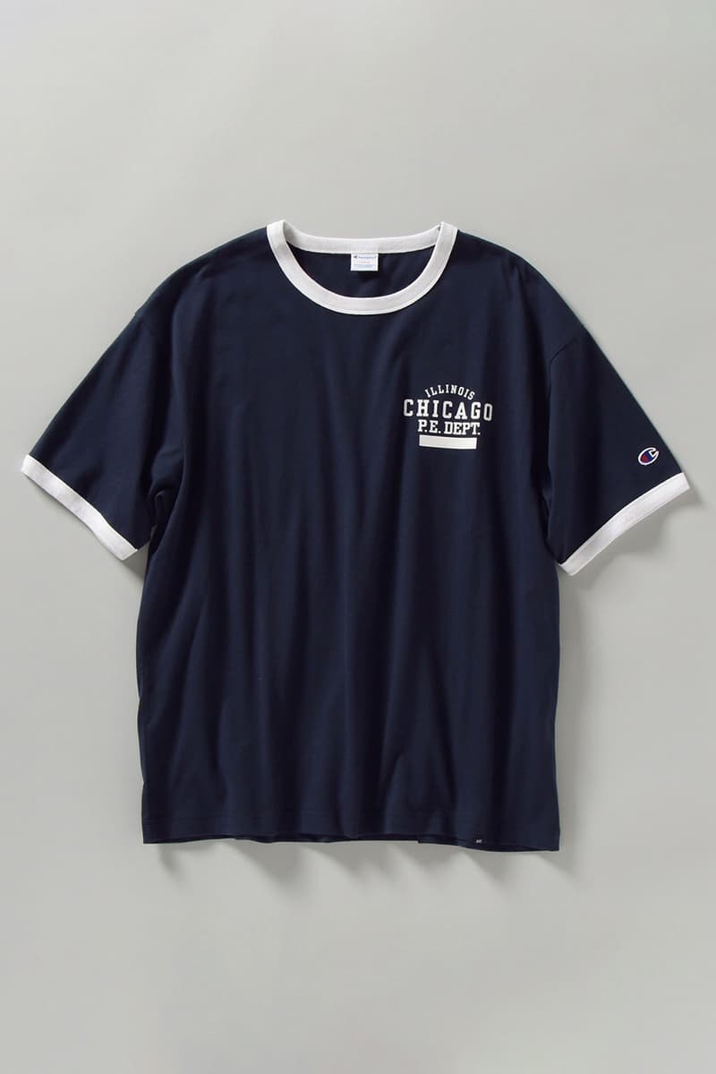 SHIPS x Champion SS21 Exclusive Shirts, Pants sweater football tee japan spring summer 2021 reverse weave vintage sportswear graphic retailer store website reverse weave pants
