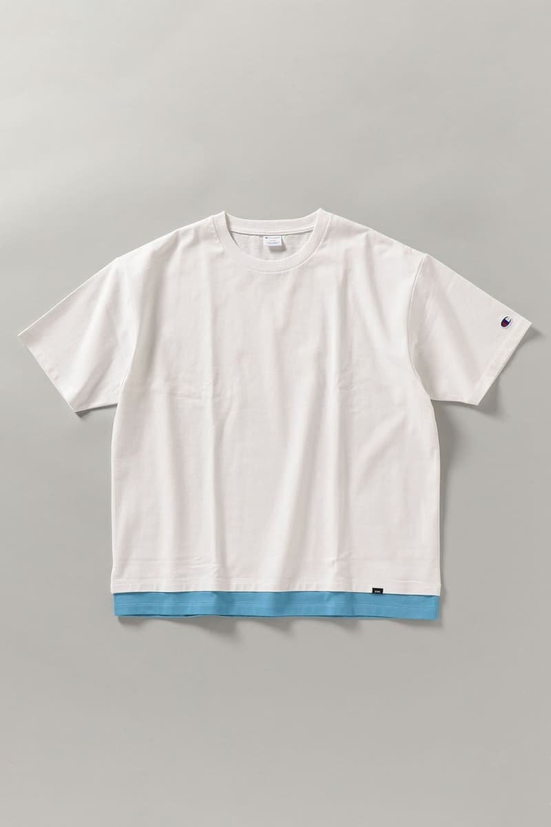 SHIPS x Champion SS21 Exclusive Shirts, Pants sweater football tee japan spring summer 2021 reverse weave vintage sportswear graphic retailer store website reverse weave pants