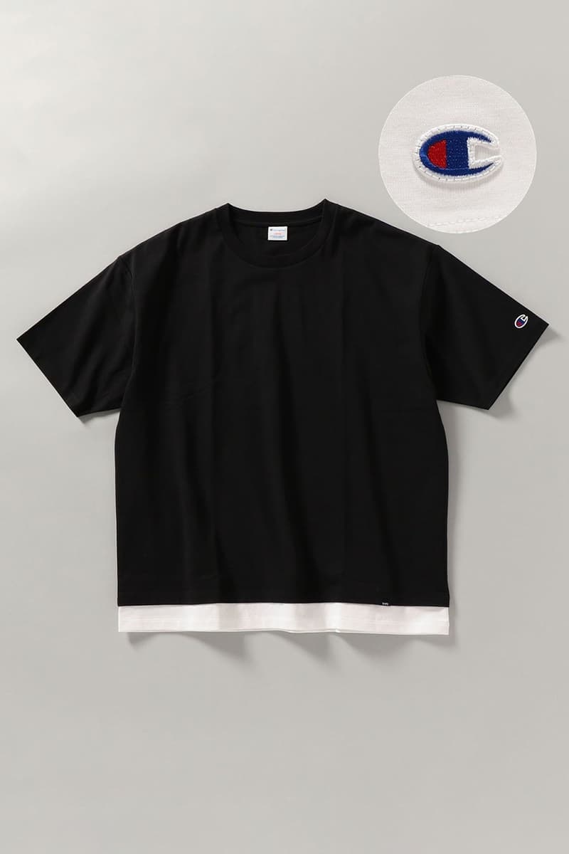 SHIPS x Champion SS21 Exclusive Shirts, Pants sweater football tee japan spring summer 2021 reverse weave vintage sportswear graphic retailer store website reverse weave pants