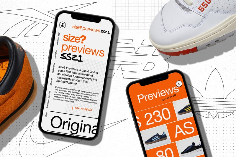 Sneaker App size? launches Announces 2021 Collabs Footwear Nike Reebok adidas Originals New Balance