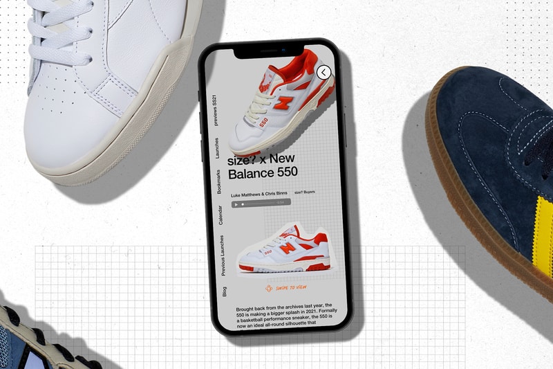 Sneaker App size? launches Announces 2021 Collabs Footwear Nike Reebok adidas Originals New Balance