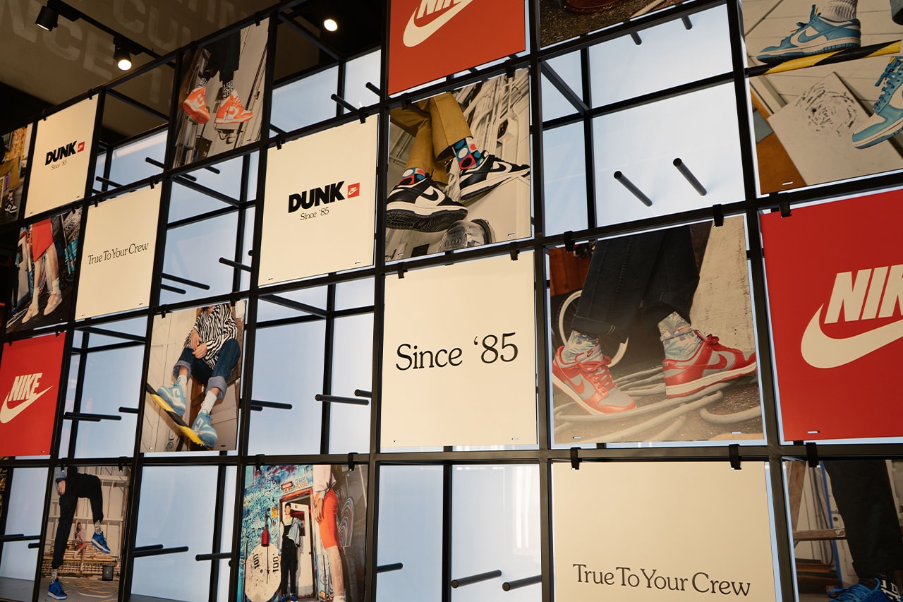 snipes sneaker store nike sb skateboarding sportswear dunk high low  since 1985 pop up museum exhibit project blitz brooklyn new york official release date info photos price store list buying guide