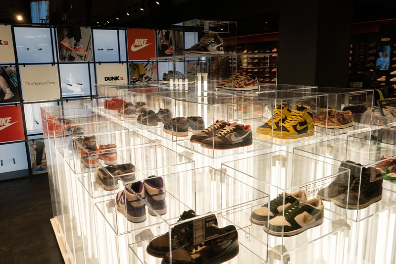 snipes sneaker store nike sb skateboarding sportswear dunk high low  since 1985 pop up museum exhibit project blitz brooklyn new york official release date info photos price store list buying guide