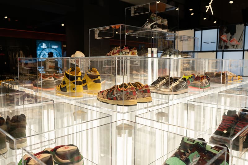 snipes sneaker store nike sb skateboarding sportswear dunk high low since 1985 pop up museum exhibit project blitz brooklyn new york official release date info photos price store list buying guide