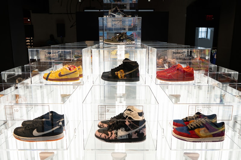 snipes sneaker store nike sb skateboarding sportswear dunk high low  since 1985 pop up museum exhibit project blitz brooklyn new york official release date info photos price store list buying guide