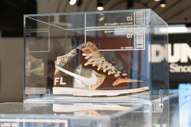 snipes sneaker store nike sb skateboarding sportswear dunk high low  since 1985 pop up museum exhibit project blitz brooklyn new york official release date info photos price store list buying guide