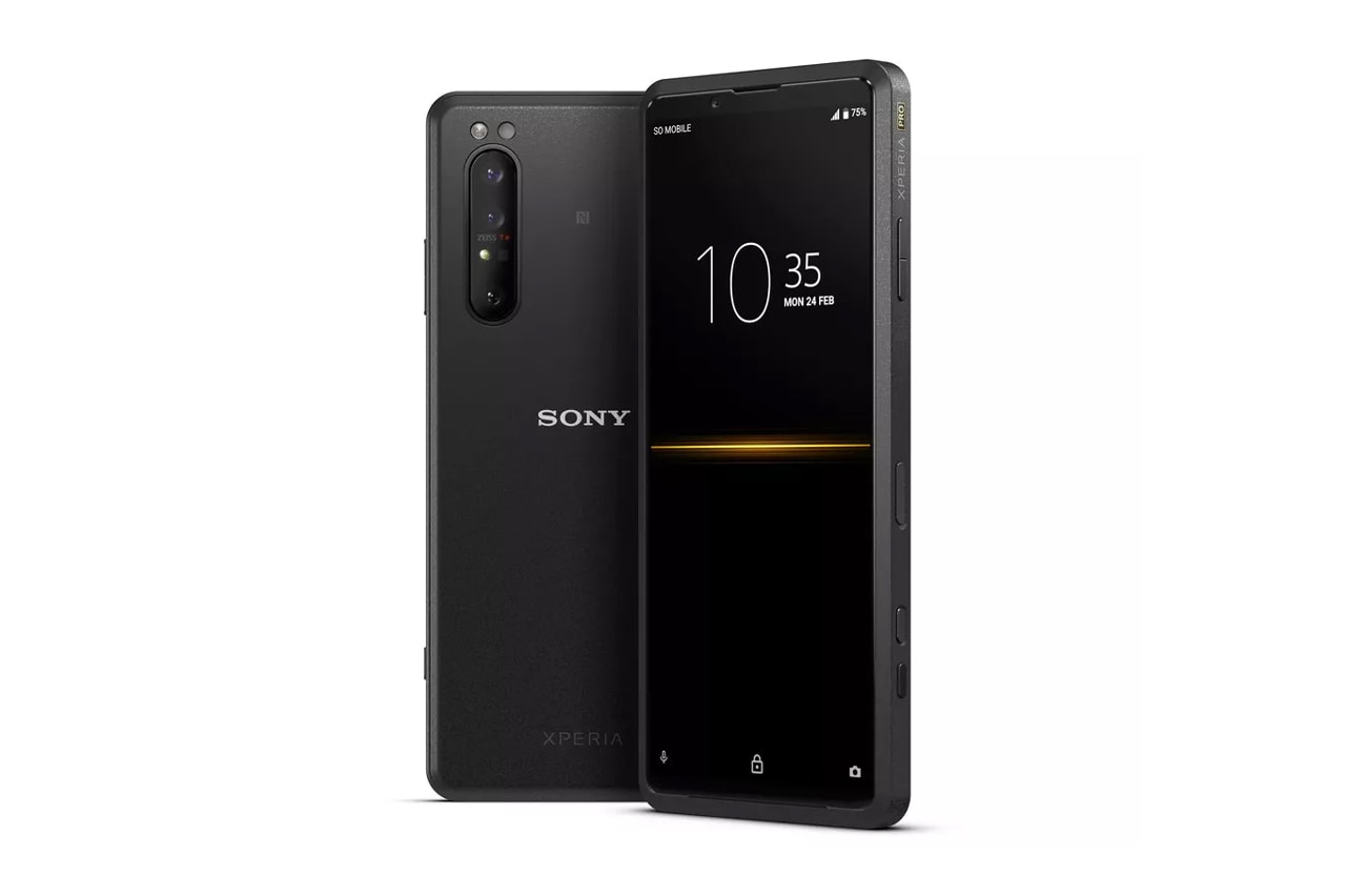 sony xperia pro cell phone hdmi port camera livestream 2500 usd expensive official release date info photos price store list buying guide