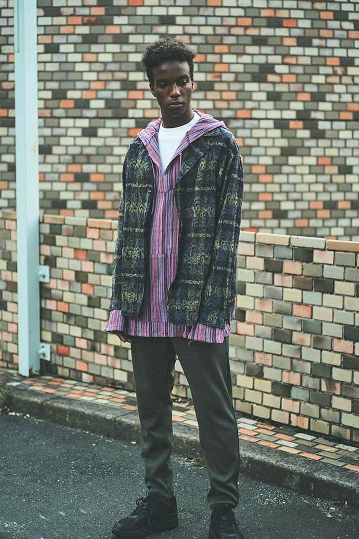 South2 West8 Spring Summer 2021 Lookbook menswear streetwear jackets shirts sweaters coats outerwear fishing nepenthes ss21 collection shirts button ups pants trousers