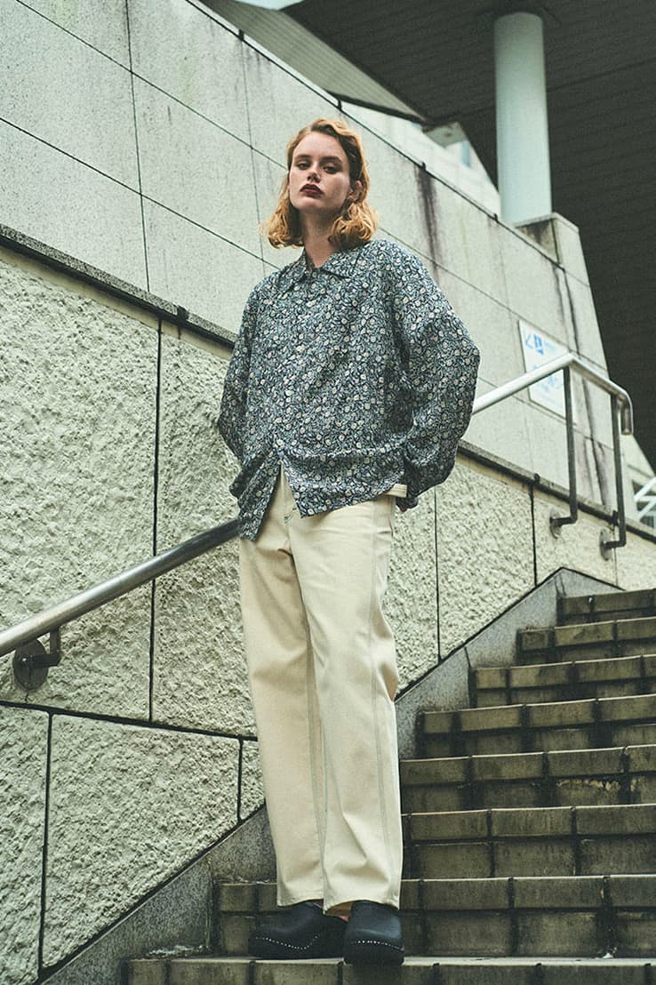 South2 West8 Spring Summer 2021 Lookbook menswear streetwear jackets shirts sweaters coats outerwear fishing nepenthes ss21 collection shirts button ups pants trousers