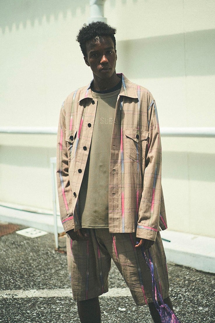 South2 West8 Spring Summer 2021 Lookbook menswear streetwear jackets shirts sweaters coats outerwear fishing nepenthes ss21 collection shirts button ups pants trousers