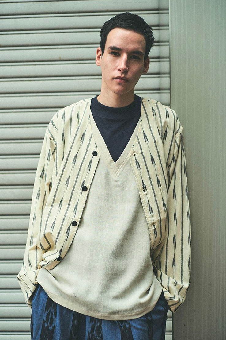 South2 West8 Spring Summer 2021 Lookbook menswear streetwear jackets shirts sweaters coats outerwear fishing nepenthes ss21 collection shirts button ups pants trousers