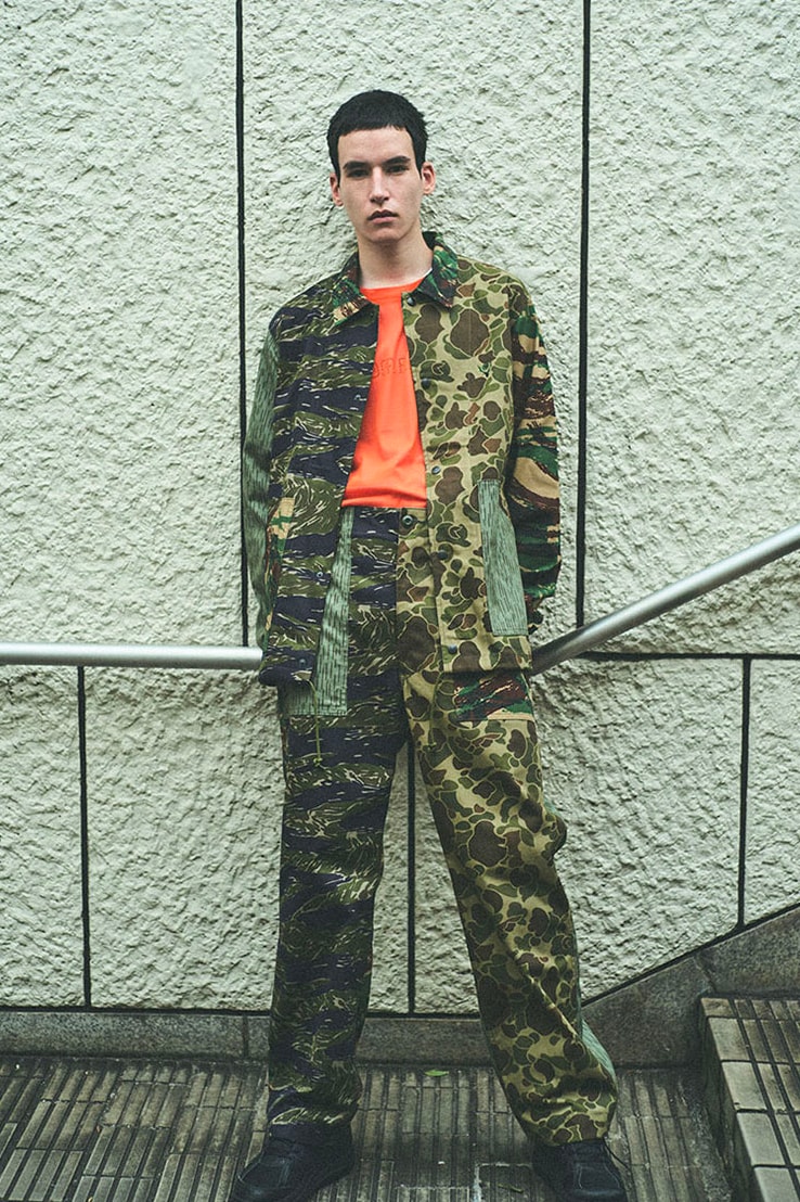 South2 West8 Spring Summer 2021 Lookbook menswear streetwear jackets shirts sweaters coats outerwear fishing nepenthes ss21 collection shirts button ups pants trousers