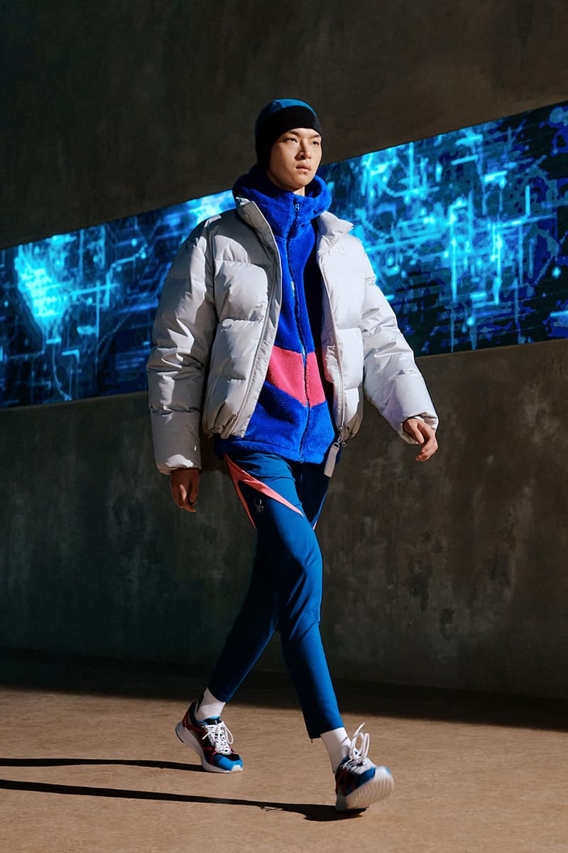 spyder fall winter 2021 collection sports milan fashion week graphic lines new era
