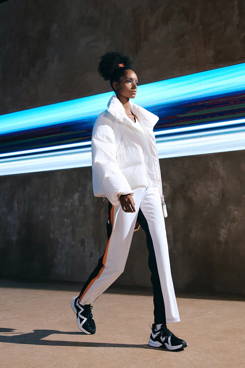 spyder fall winter 2021 collection sports milan fashion week graphic lines new era