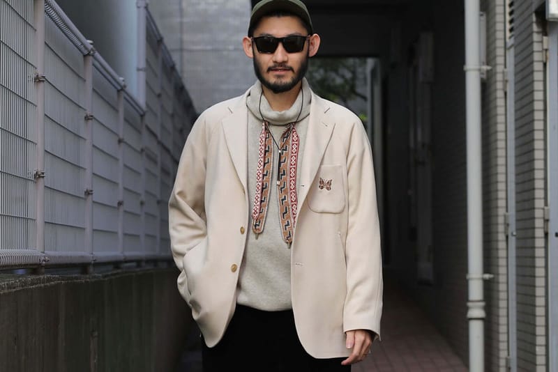 STUDIOUS' Exclusive NEEDLES Suiting Is Oversized and Butterfly-Laden