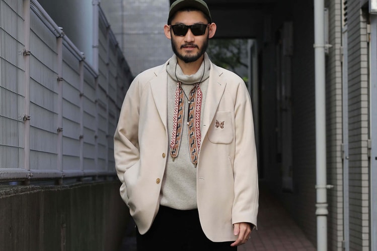 STUDIOUS' Exclusive NEEDLES Suiting Is Oversized and Butterfly-Laden