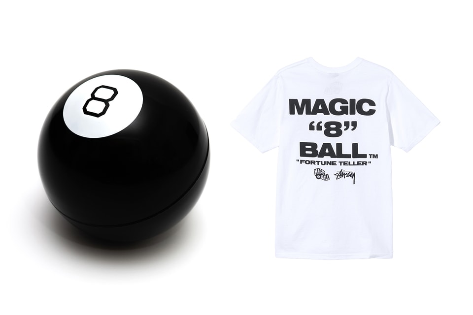 Stussy X Mattel Creations Magic 8 Ball Toy Hypebeast Stussy X Mattel Creations Magic 8 Ball Toy Hypebeast