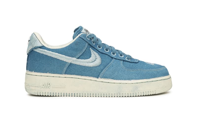 Stussy Nike Hand Dyed Air Force 1 menswear streetwear kicks trainers runners shoes basketball sneakers footwear 2021 capsule los angeles california info