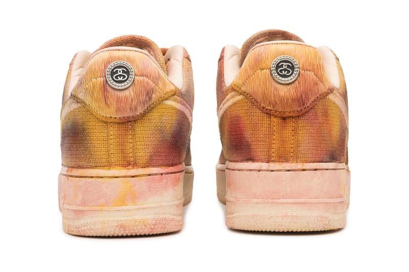 Stussy Nike Hand Dyed Air Force 1 menswear streetwear kicks trainers runners shoes basketball sneakers footwear 2021 capsule los angeles california info