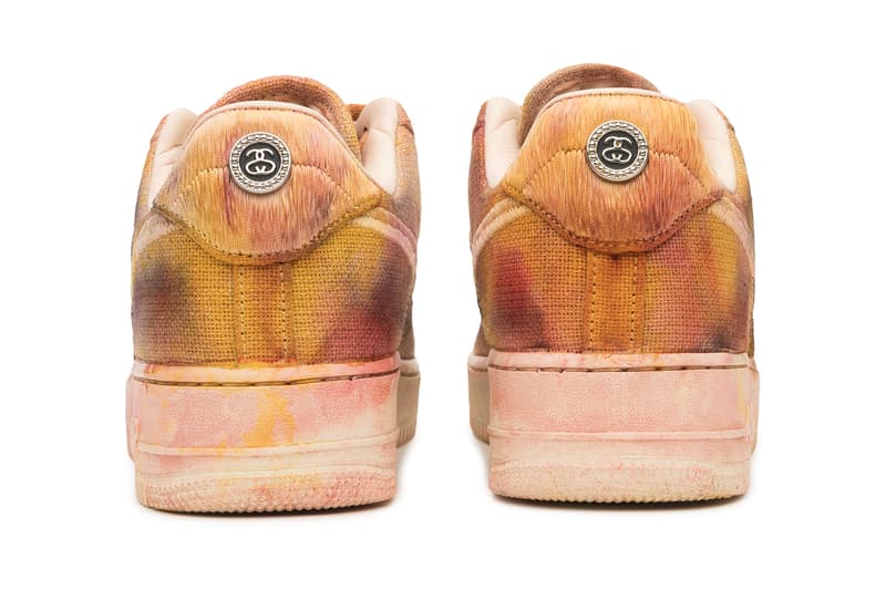 Stussy Nike Hand Dyed Air Force 1 menswear streetwear kicks trainers runners shoes basketball sneakers footwear 2021 capsule los angeles california info