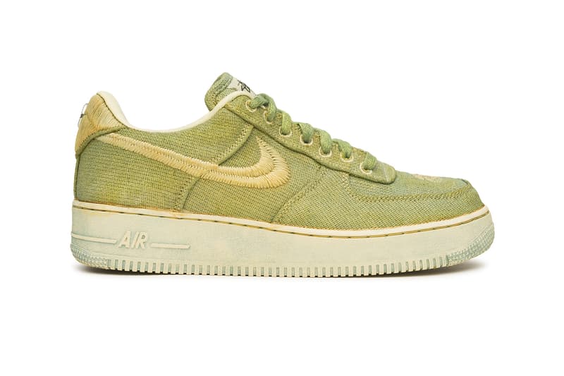 Stussy Nike Hand Dyed Air Force 1 menswear streetwear kicks trainers runners shoes basketball sneakers footwear 2021 capsule los angeles california info